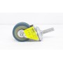 Колеса на резьбе синяя м10 FR10-50  (ЯЩИК 200(35КГ