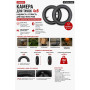 Камера для колеса строительной тачки 4.00-8 400 мм 150 кг RH26 (ящ 50)