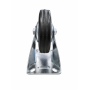 Колесо для тачки чорне неповоротне DB-100 (ящик 40) 70 кг