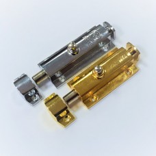 Шпингалет автомат маленький золотой SP3GP