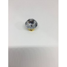 Ручка-кнопка з камінцем золота RO8606GP (ящ 500)